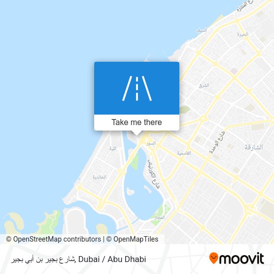 شارع بجير بن أبي بجير map