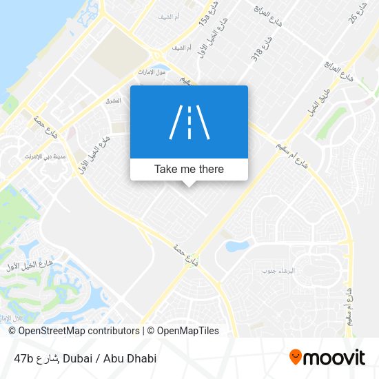 47b شارع map