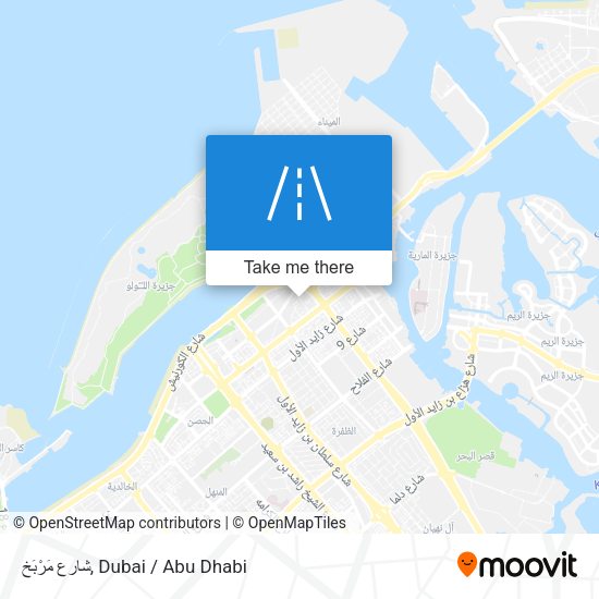 شارع مَرْبَخ map