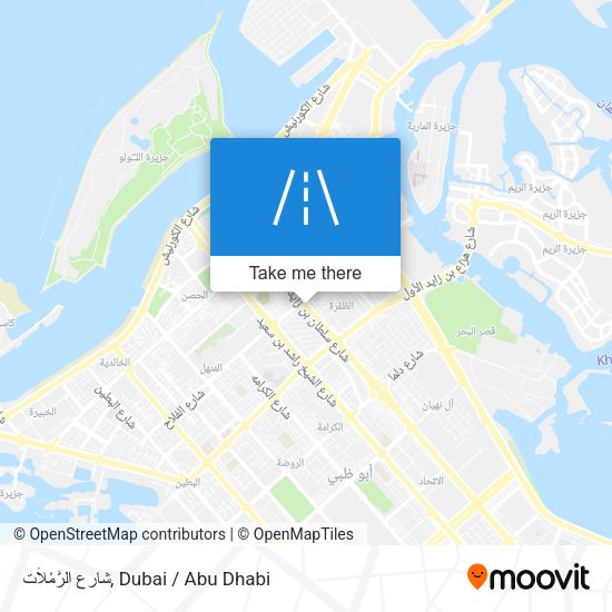 شارع الرَّمْلاَت map