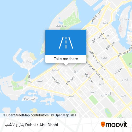 شارع الأَطْناب map