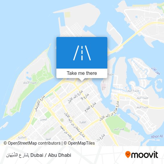 شارع الشَّبْهَان map
