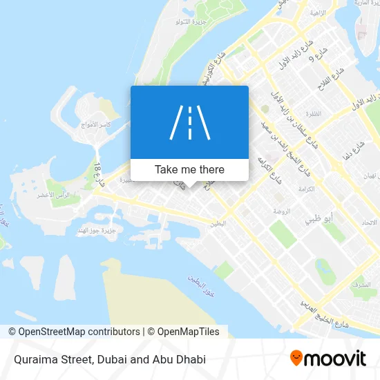 شارع قرّيمه map