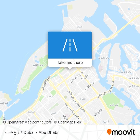 شارع طِنِيب map