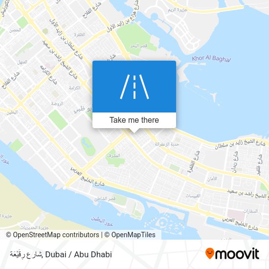 شارع رِقَيْعَة map