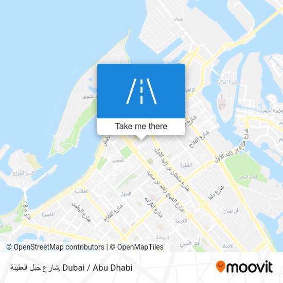 شارع جَبَل العِقيبَة map