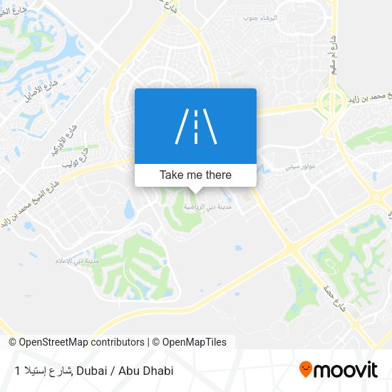 شارع إستيلا 1 map