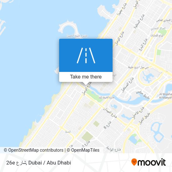 26e شارع map
