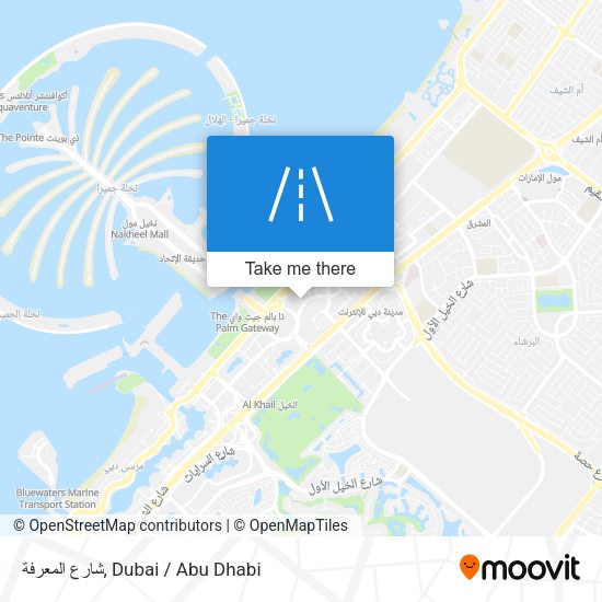 شارع المعرفة map