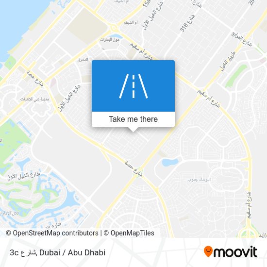 3c شارع map
