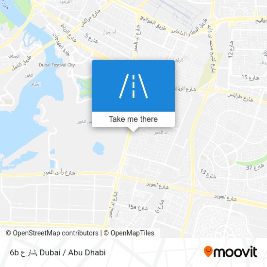 6b شارع map