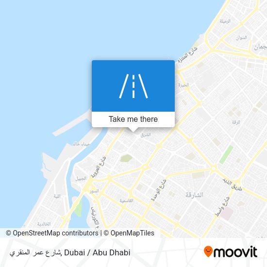 شارع عمر المنقري map