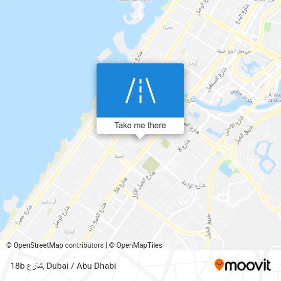 18b شارع map