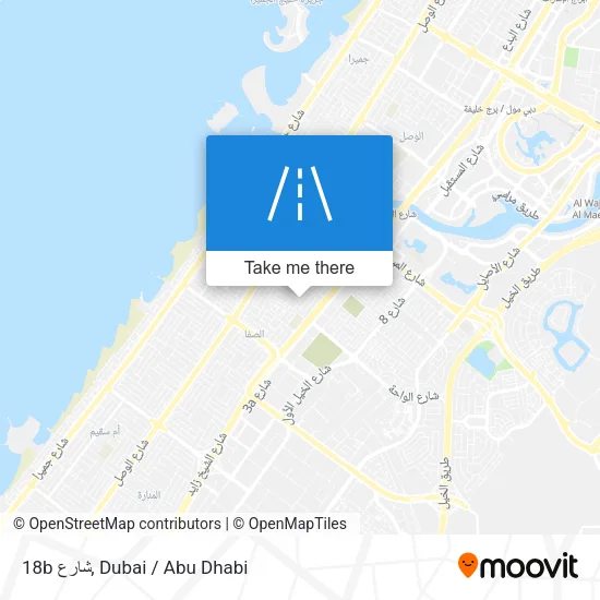 18b شارع map