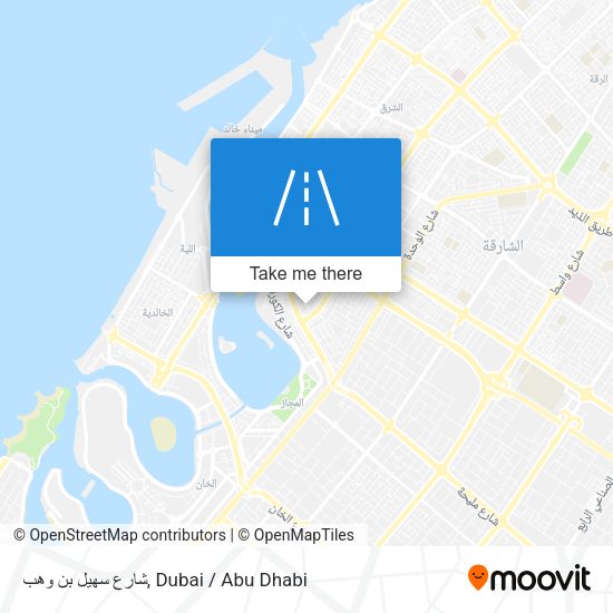 شارع سهيل بن وهب map