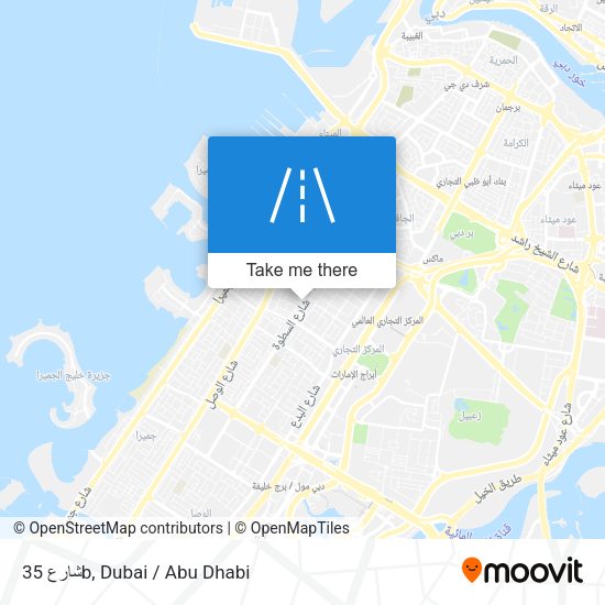 شارع 35b map