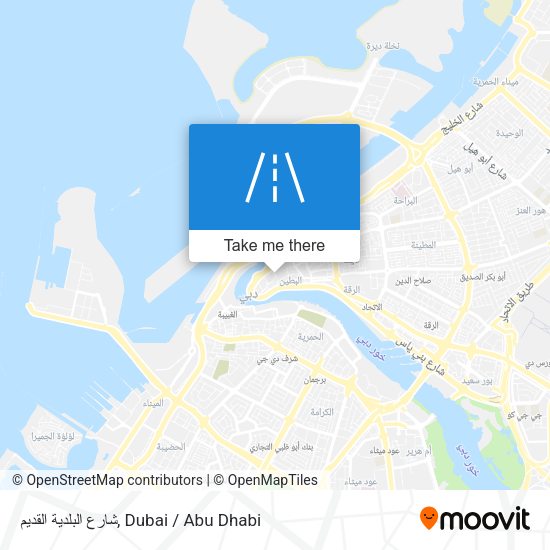 شارع البلدية القديم map