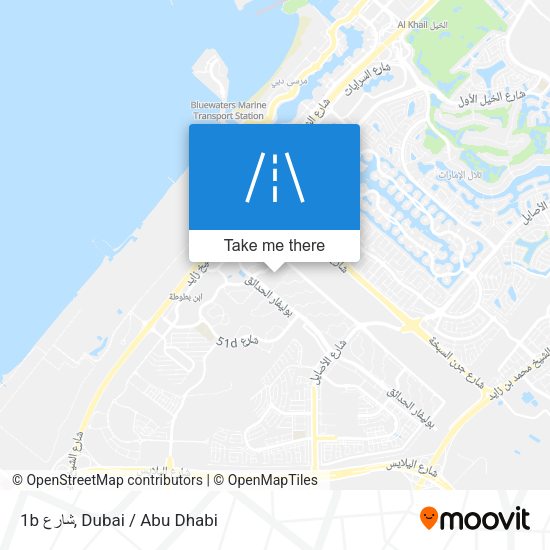 1b شارع map