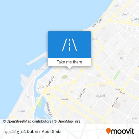 شارع القشيري map