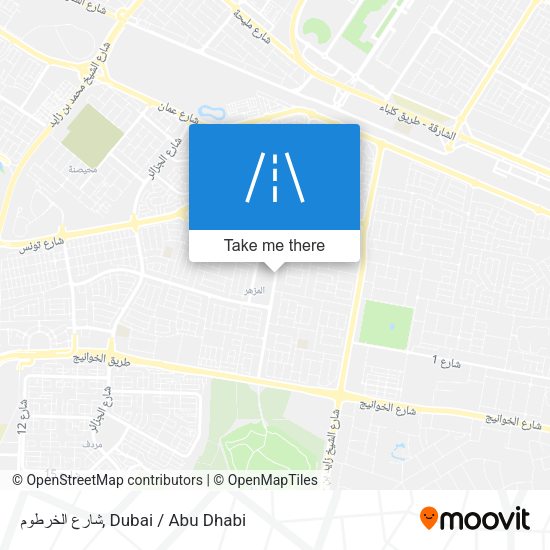 شارع الخرطوم map