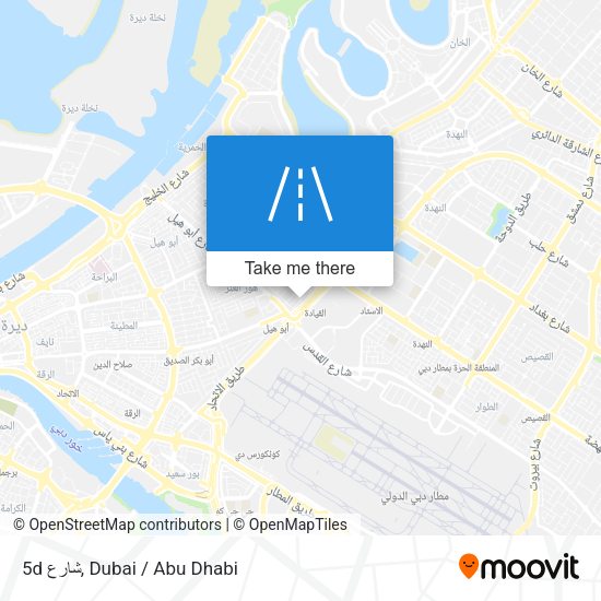5d شارع map