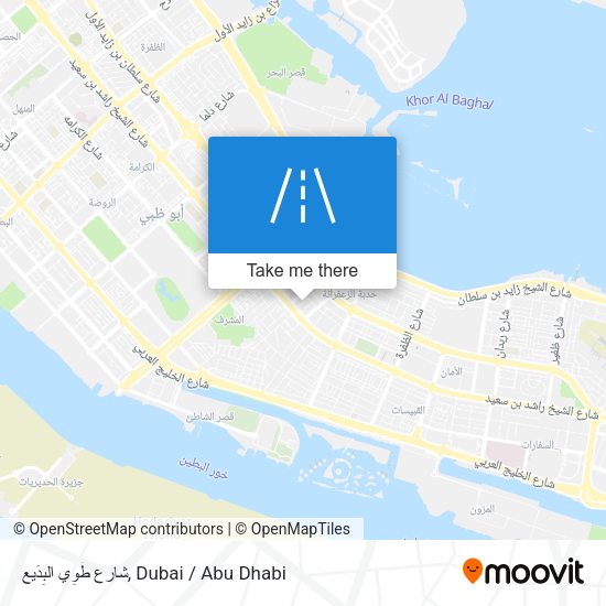 شارع طَوِي البِدَيع map