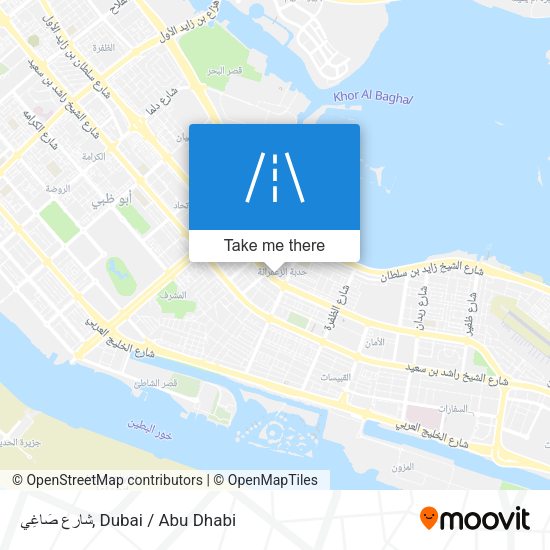 شارع صَاغِي map