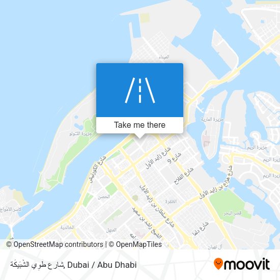 شارع طَوِي الشِّبَيكَة map
