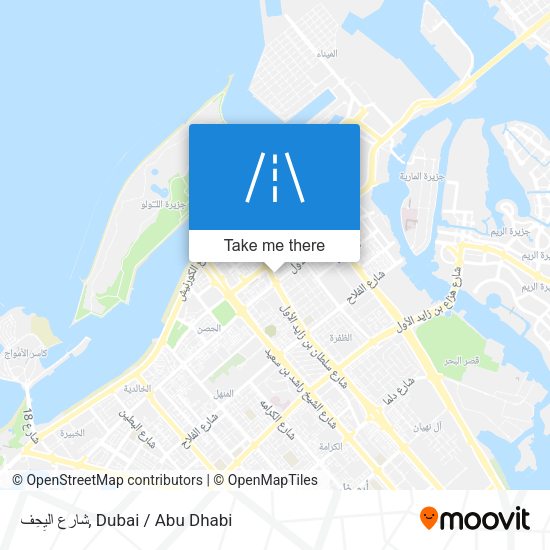 شارع اليِحِف map