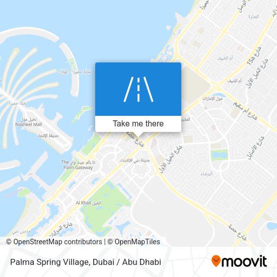 Palma Spring Village map