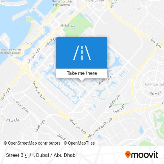 Street شارع 3 map