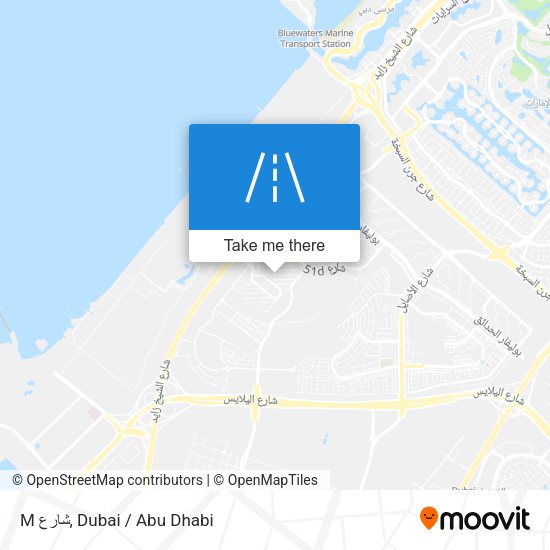 M شارع map
