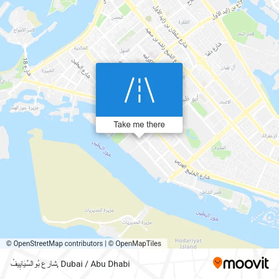 شارع بُوالسِّيَايِيفْ map