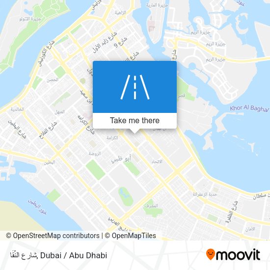 شارع النِّقَا map