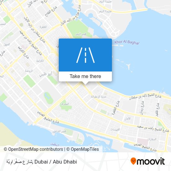 شارع صَفْرَاوِيَّة map