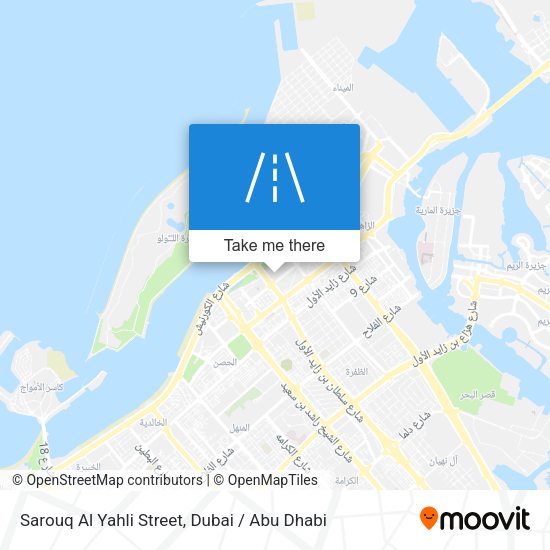 Sarouq Al Yahli Street map