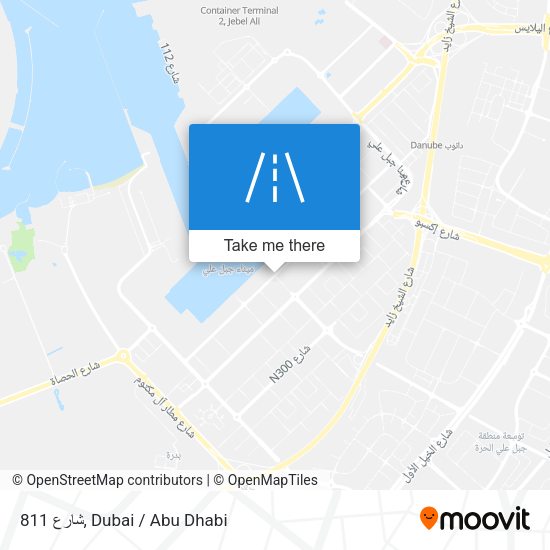 شارع 811 map
