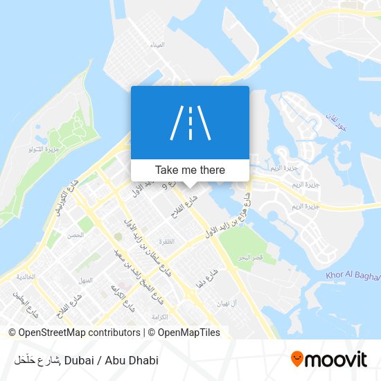 شارع حَلْحَل map