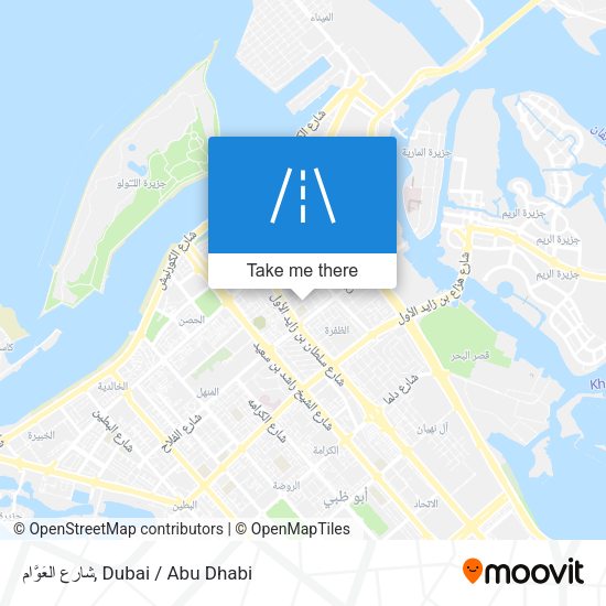 شارع العَوَّام map