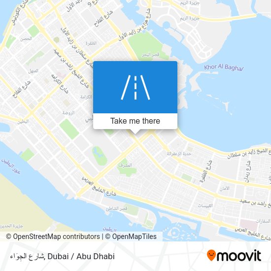 شارع الجِوَاء map