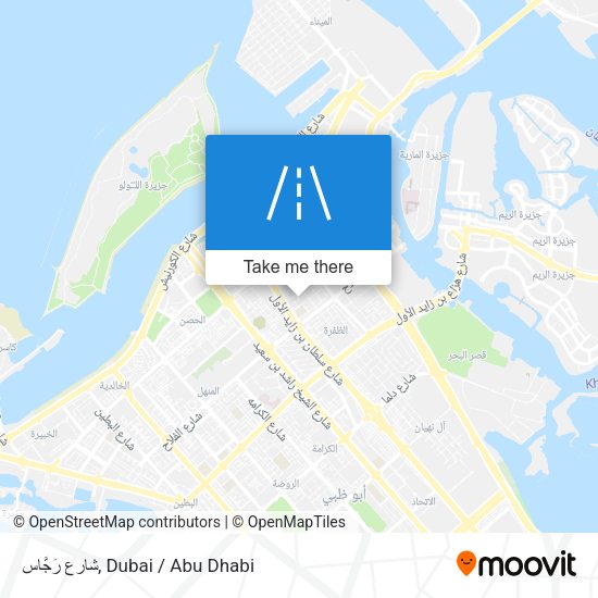 شارع رَجَّاس map