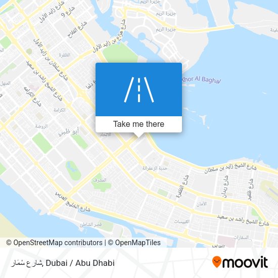 شارع سْمَار map