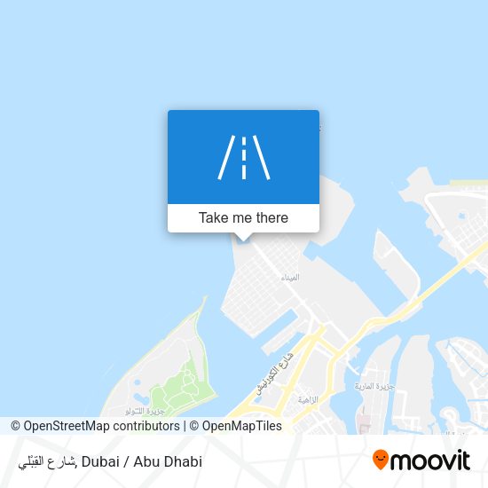 شارع القِبْلي map