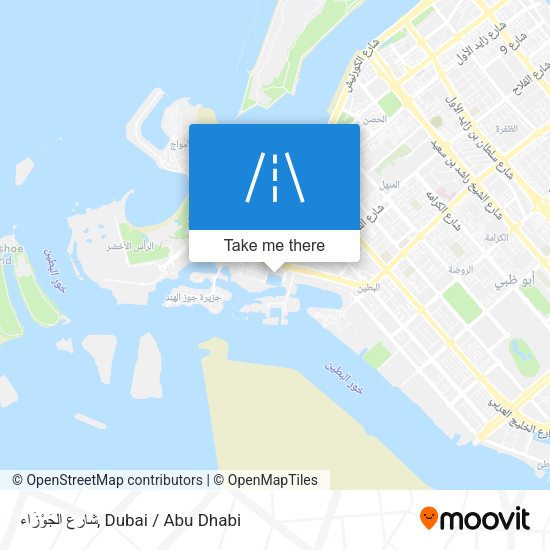 شارع الجَوْزَاء map