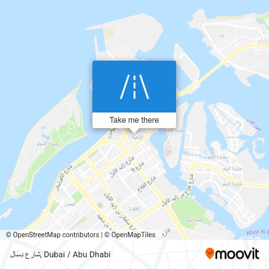 شارع دِسَال map