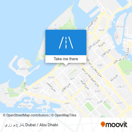 شارع بو زَري map