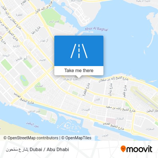 شارع سَمْحون map