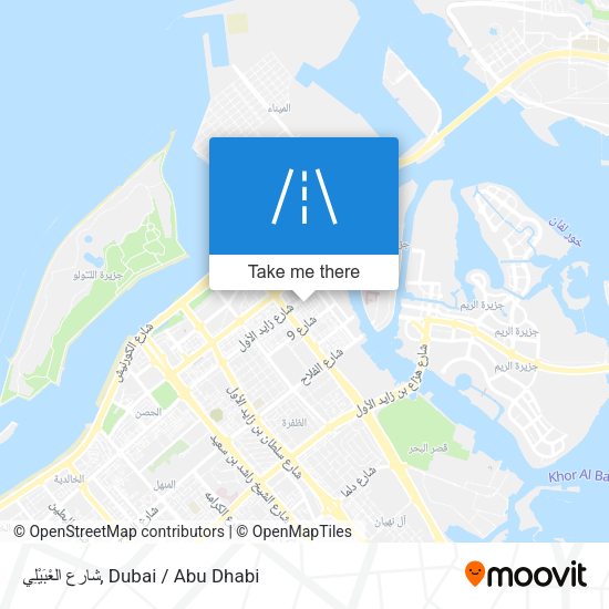 شارع العْبَيْلِي map