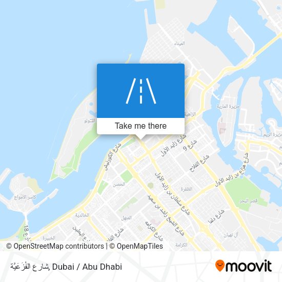 شارع الفْزَعَيَّة map