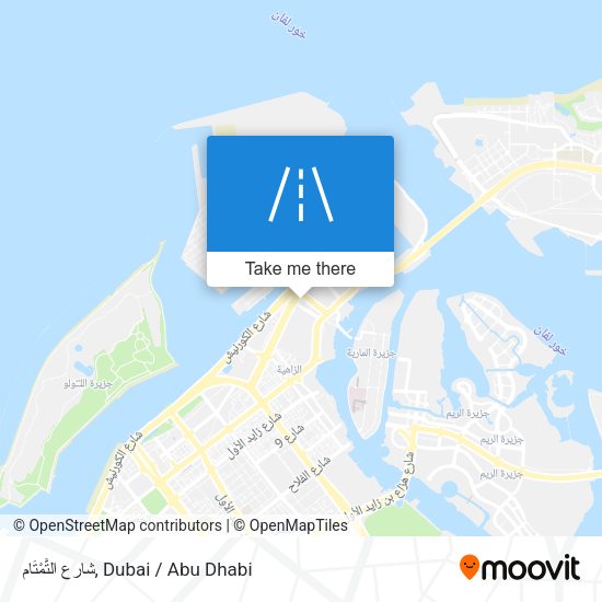 شارع التَّمْتَام map